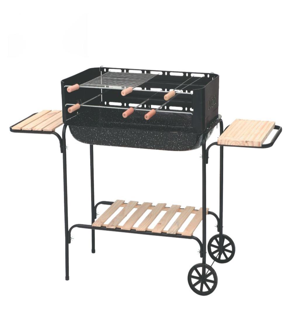 PARRILLA RODEO Mor 134 x 44 c/Rueda